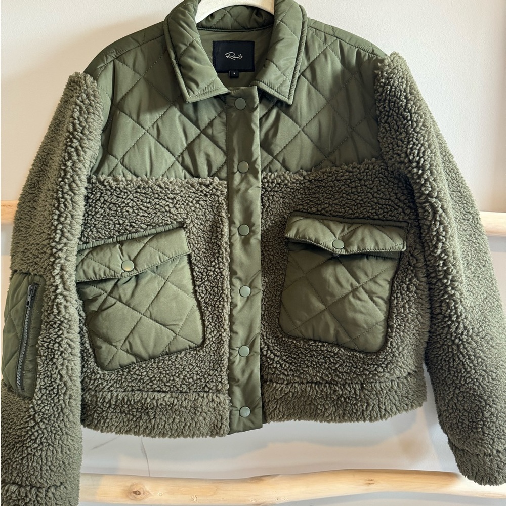 Rails Peyton Quilted Shearling Jacket